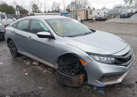 2019 Honda Civic Sport из США, поврежденный, VIN 2HGFC2F81KH515597